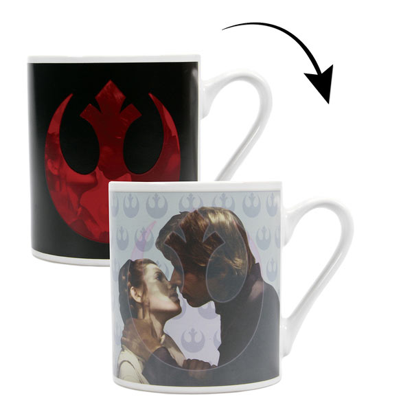 Taza térmica Han Solo y Princesa Leia. Star Wars