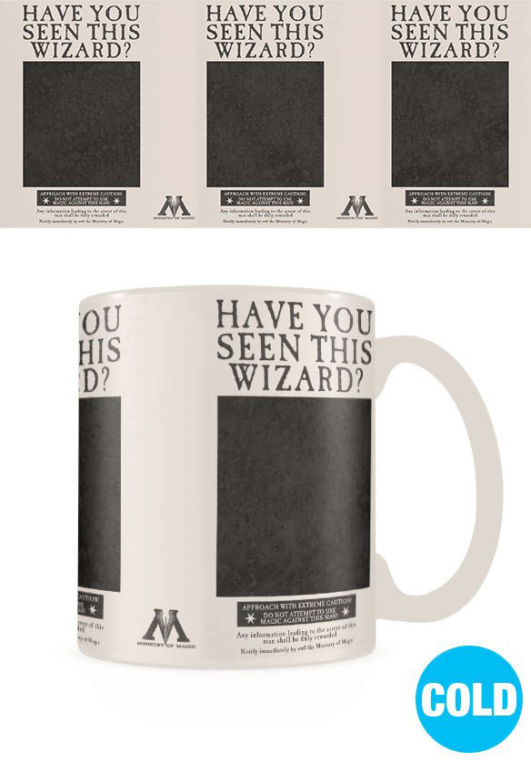 Taza térmica Harry Potter Wanted Sirius Black