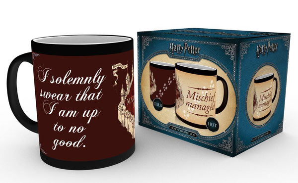 Taza térmica Harry Potter. Mapa