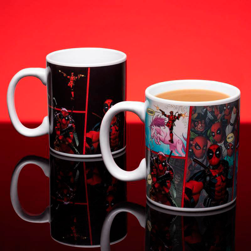 Taza térmica Iconic Comic. Deadpool