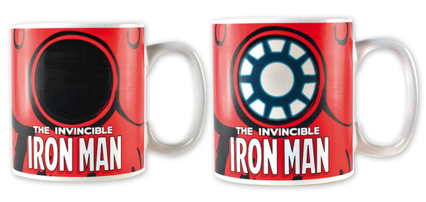 Taza térmica Iron Man. Marvel