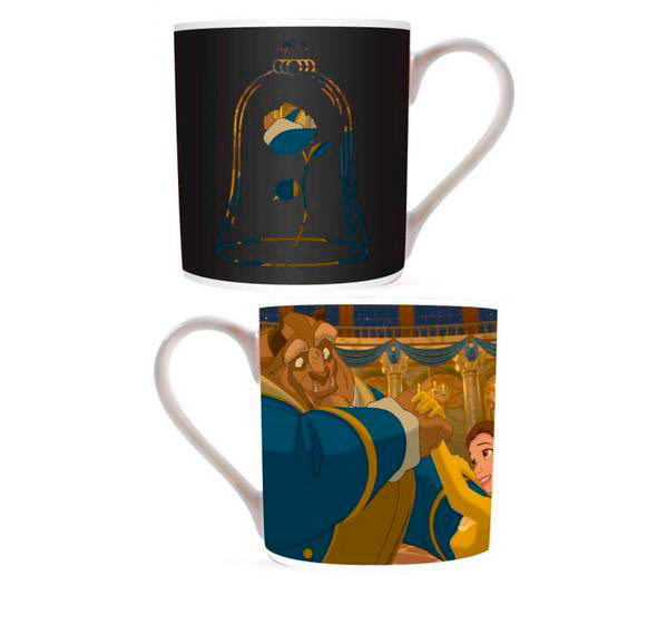 Taza térmica La Bella y la Bestia. Disney