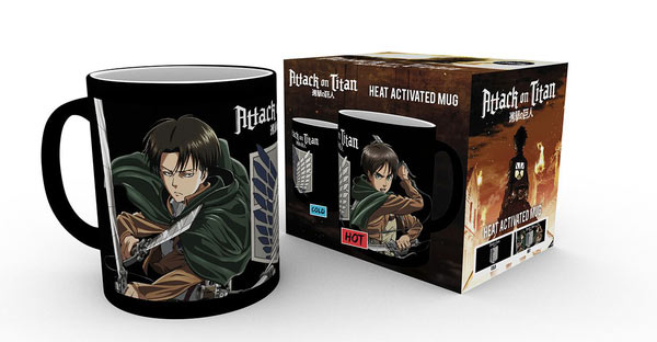 Taza térmica Levi. Attack on Titan