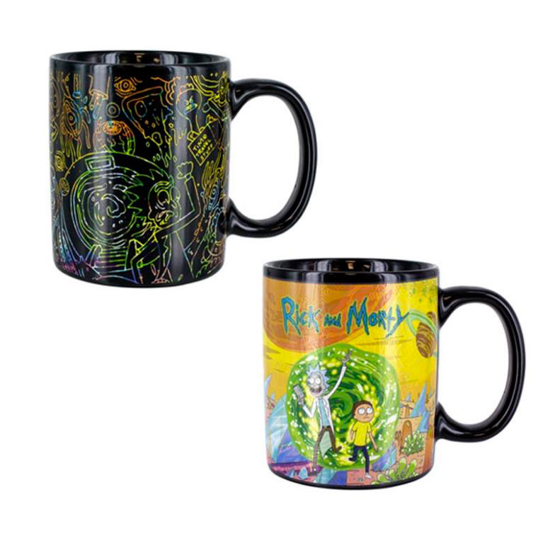 Taza térmica Rick and Morty