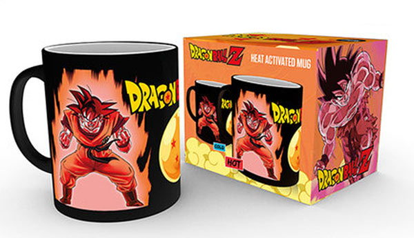 Taza térmica Super Saiyan Goku. Dragon Ball Z