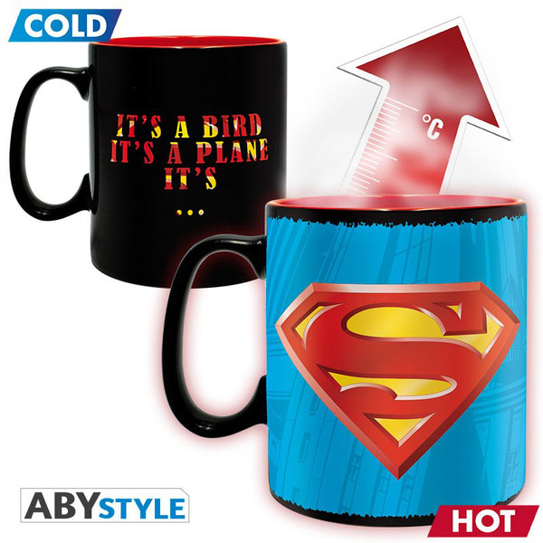 Taza térmica Superman. DC. Comics