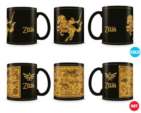 Taza térmica The Legend of Zelda Map Silhouette
