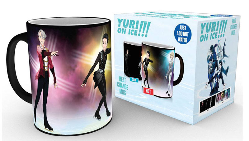 Taza térmica Yuri!!! on Ice trío