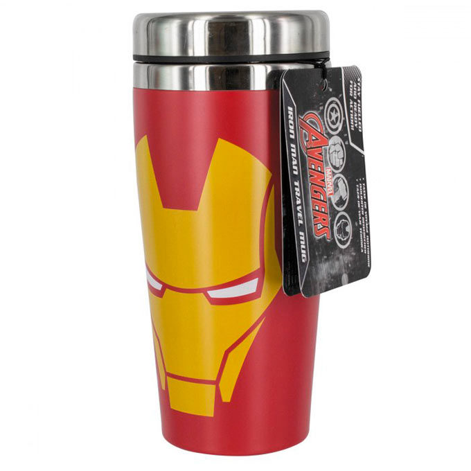 Termo de viaje Iron Man. Marvel. Los Vengadores