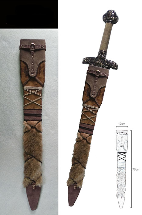 Vaina para espada Atlantean