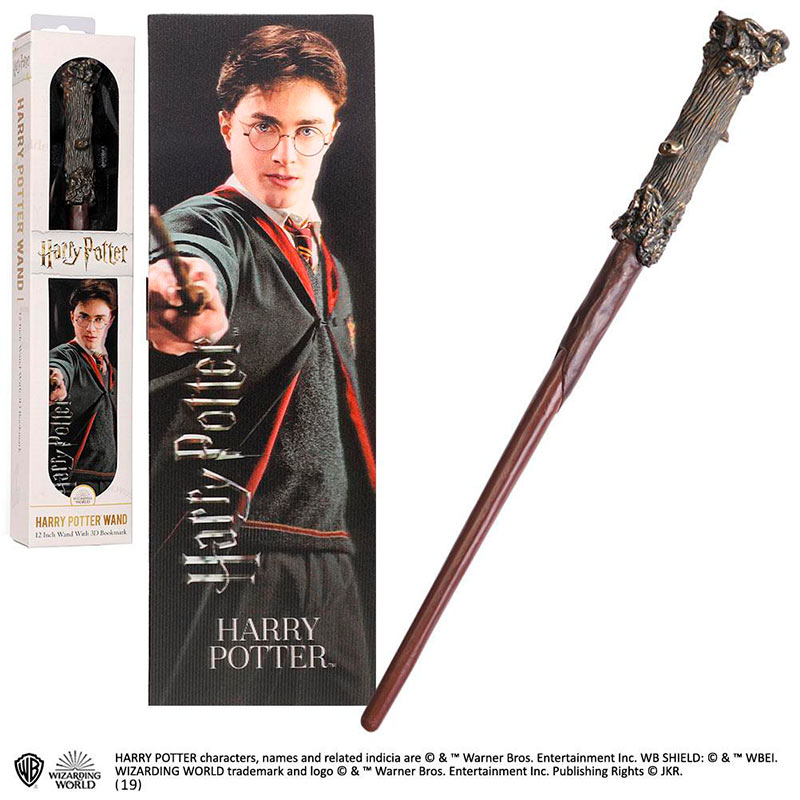 Varita mágica Harry Potter 30 cm. Harry Potter. Noble Collection
