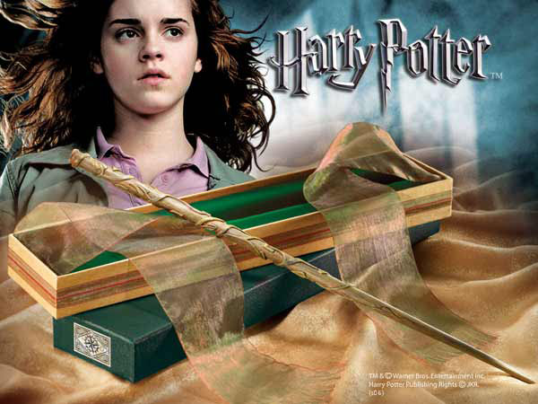 Varita mágica Hermione Granger. Harry Potter