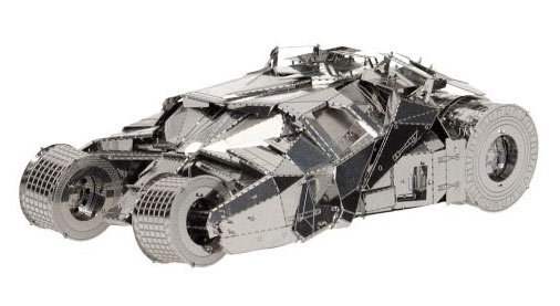 Vehículo Batmovil 10 cm Batman. Model Kit año 2015. DC Cómics