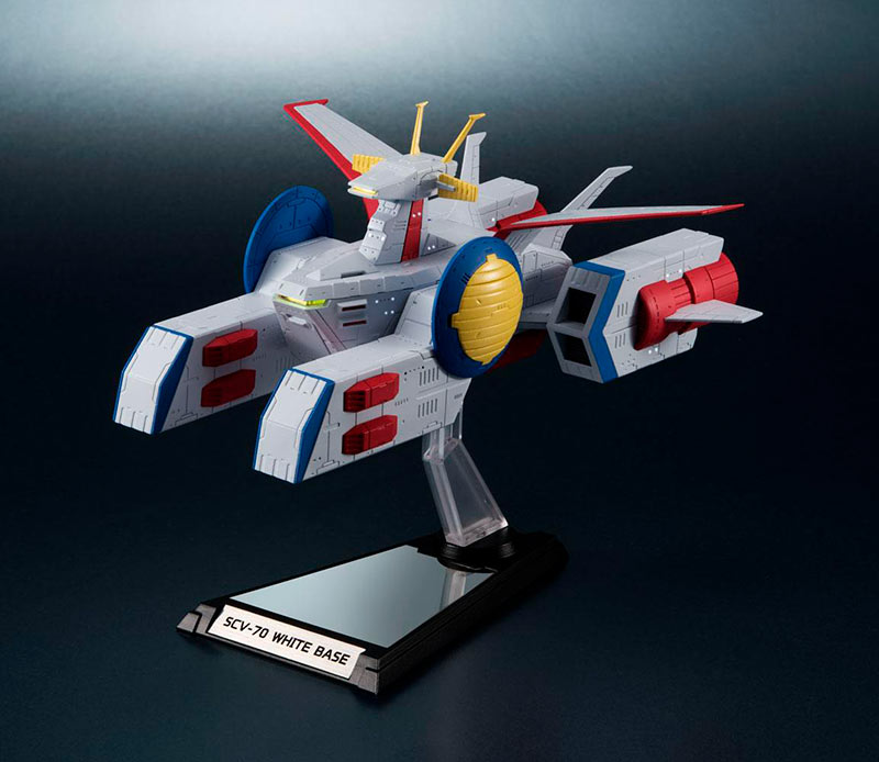 Vehículo SCV-70 de 16 cm. Mobile Suit Gundam. Kikan-Taizen. Con luz. Escala 1:1700. Bandai