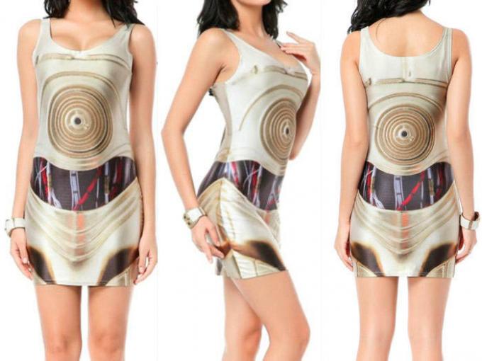 Vestido C3PO. Star Wars