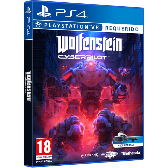 Jeu Wolfenstein: Cyberpilot Pour PS4 - Neuf Sous Blister - Version Réalité Virtuelle