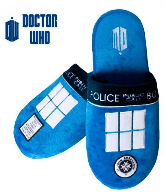 Zapatillas Cabina Tardis. Doctor Who