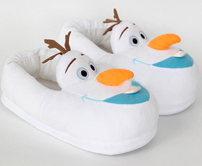 Zapatillas Olaf. Frozen: El Reino del Hielo